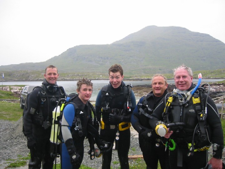 National Geographic Divers at Scubadive West