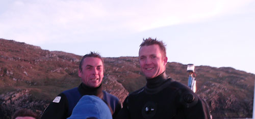 Cillian and Breffni Gray of Scubadive West