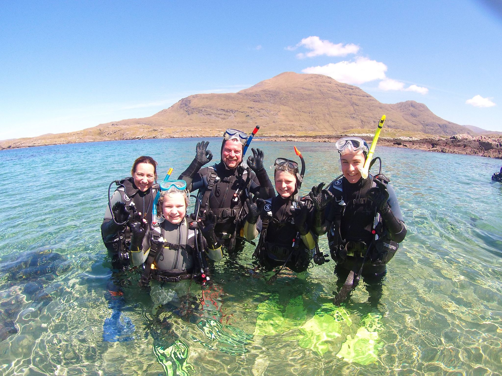 Discover Scuba Family Adventure in Galway