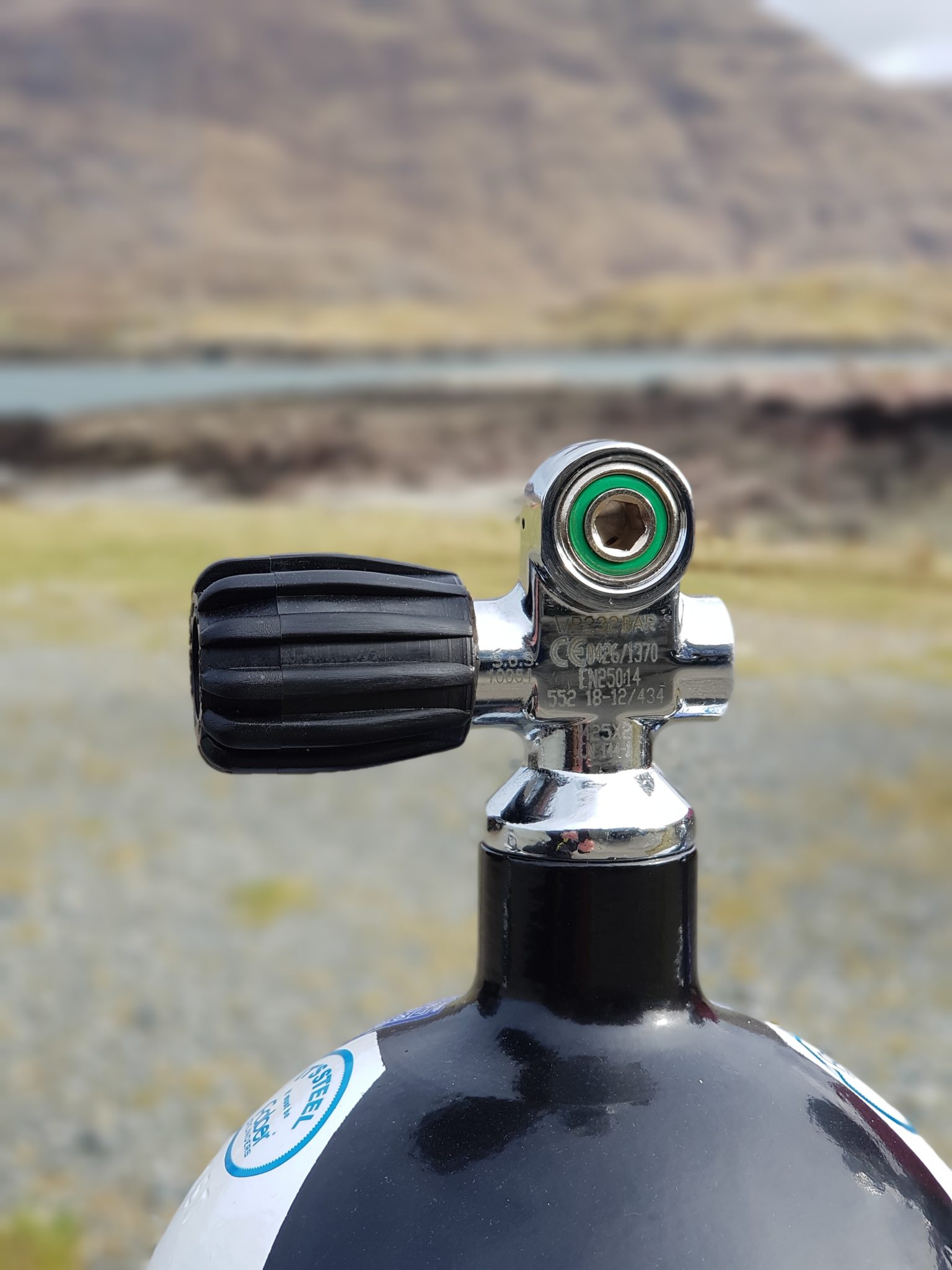 Cylinder 12 Litre Dumpy 232 Bar Scubadive West